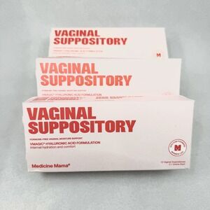 Medicine Mama Vaginal VMAGIC Moisturizer Hormone Free Support 3 PACK NEW SEALED